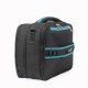 Indic Insulated Picnic Bag – Expandable Cooler Tote with Shoulder Strap & Dual Hand Grippers (12.5 x 11 x 4 in, Expandable to 7 in)