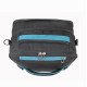 Indic Insulated Picnic Bag – Expandable Cooler Tote with Shoulder Strap & Dual Hand Grippers (12.5 x 11 x 4 in, Expandable to 7 in)