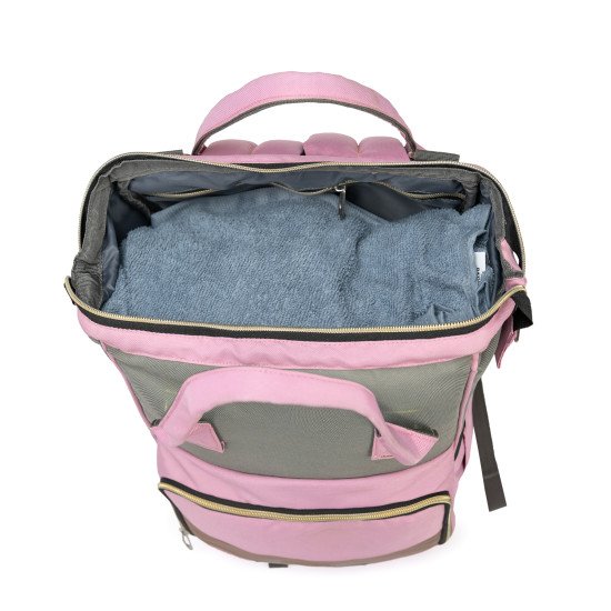 Indic Baby Diaper Bag – Waterproof, High-Capacity Travel Backpack for Moms & Dads