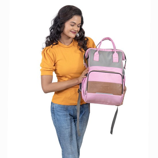 Indic Baby Diaper Bag – Waterproof, High-Capacity Travel Backpack for Moms & Dads