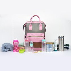 Indic Baby Diaper Bag – Waterproof, High-Capacity Travel Backpack for Moms & Dads