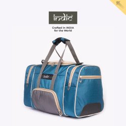 INDIC Insulated Gym Bag with Shoe & Food Compartment – Water Resistant, Multi-Pocket Travel Duffle