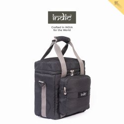 Indic Premium Beer Bag – 6 Bottle Insulated Cooler Tote with Shoulder Strap & Organizer Pocket