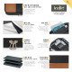 Indic Insulated Medical Travel Pouch – Vegan Leather & Mylar Diabetic Medicine Organizer