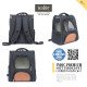 Indic Premium Soft Pet Carrier Backpack for Cats, Small Dogs & Rabbits – Airline Approved, Foldable, Breathable Travel Bag Indic Premium Soft Pet Carrier Backpack for Cats, Small Dogs & Rabbits – Airline Approved, Foldable, Breathable Travel Bag