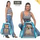 Indic Expandable Pet Carrier Backpack for Cats, Small Dogs & Rabbits – Foldable, Breathable & Travel-Friendly