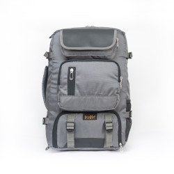 Indic Overnighter Backpack – Large Capacity, Water-Resistant Travel Bag with Crossbody Strap & Laptop Compartment