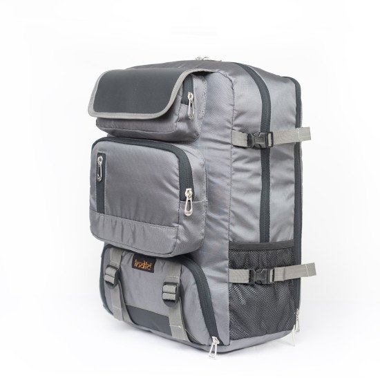 Indic Overnighter Backpack – Large Capacity, Water-Resistant Travel Bag with Crossbody Strap & Laptop Compartment