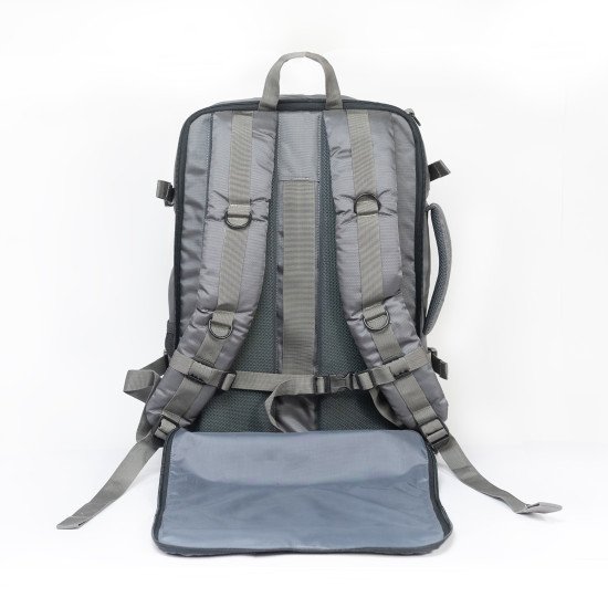Indic Overnighter Backpack – Large Capacity, Water-Resistant Travel Bag with Crossbody Strap & Laptop Compartment